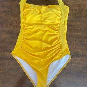 One piece bathing suit